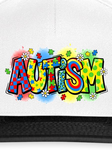 Autism Awareness Puzzle Regenbogen Design