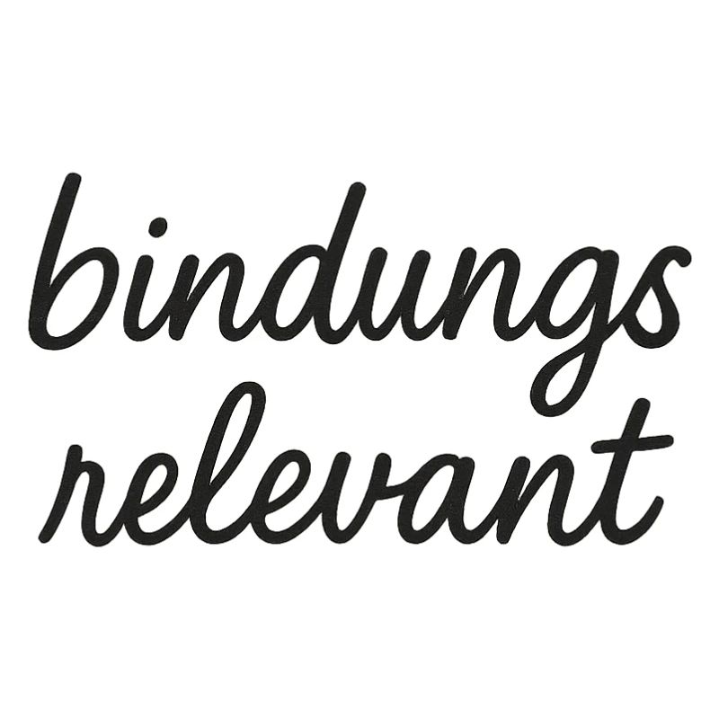 bindungsrelevant schwarz
