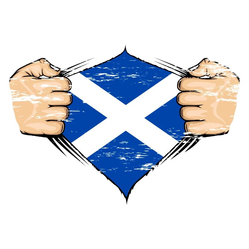 Drapeau de l’Écosse utilisé