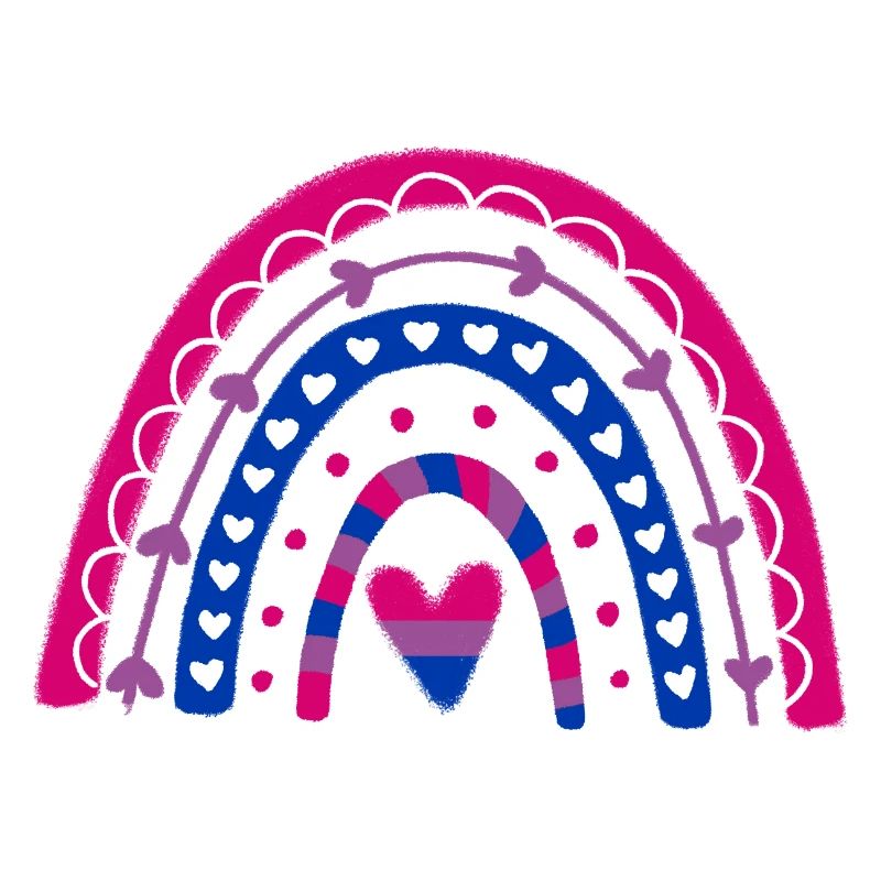 Bi Pride Rainbow Bisexual Pride Drapeau