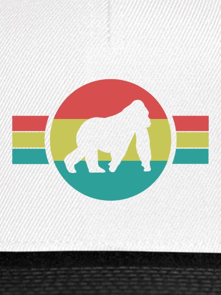 Affe Silhouette Retro