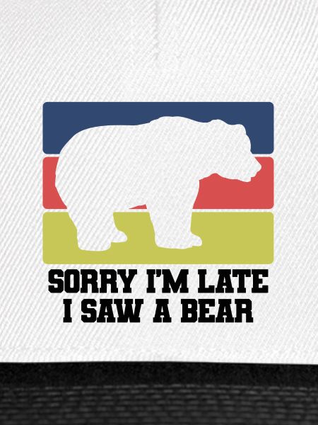 Bär Humor Retro Style