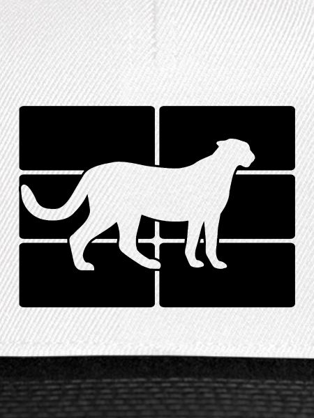 Gepard Raster Silhouette