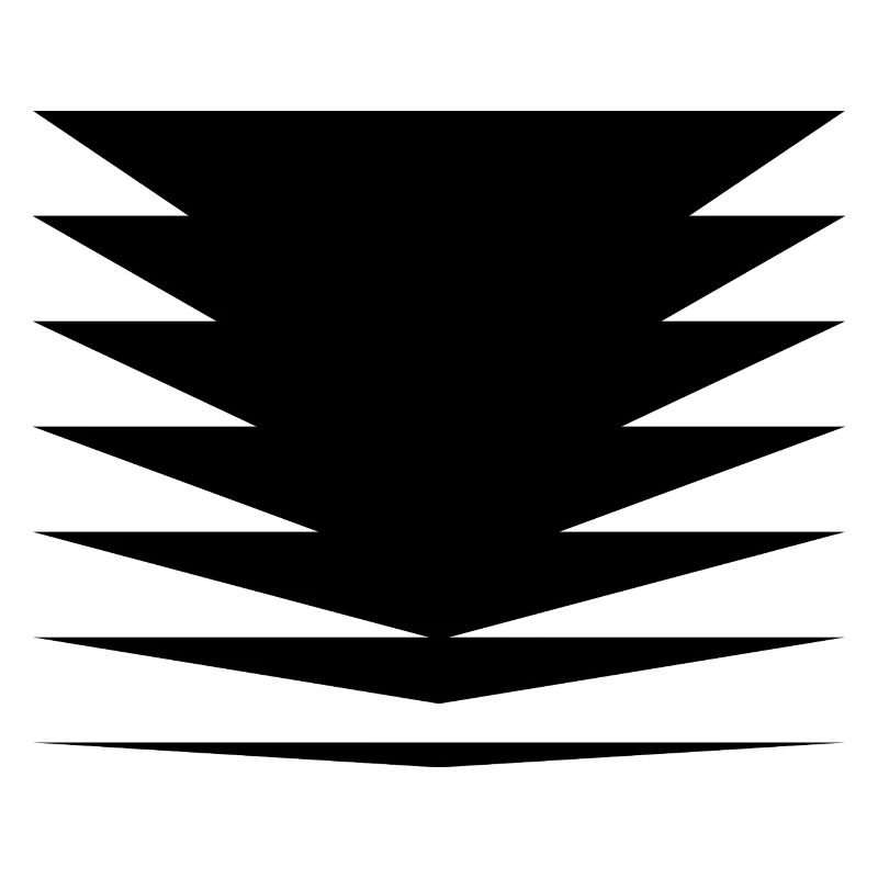 Conception des triangles noirs