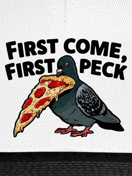 First come, first peck