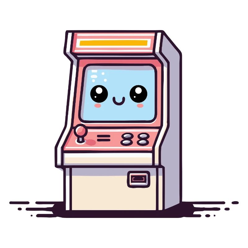 Borne d’arcade heureuse