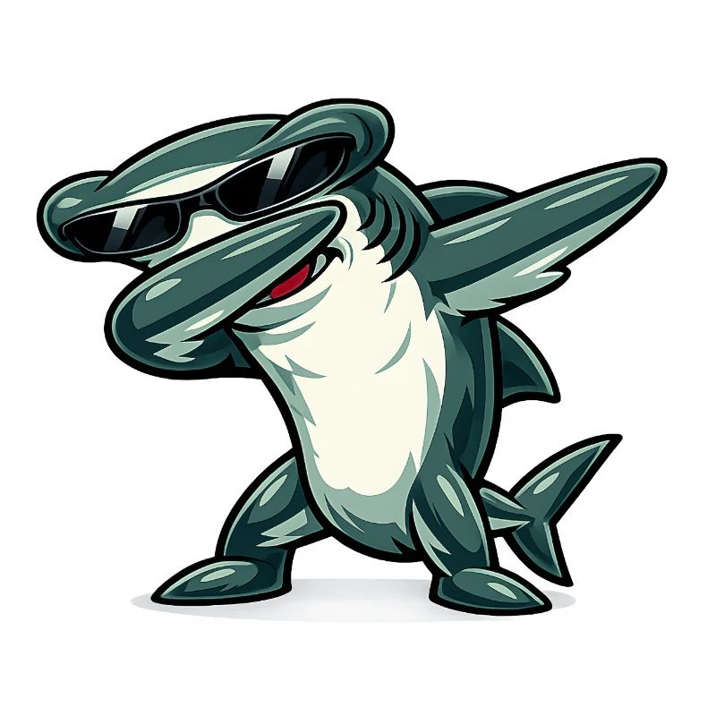 Requin-marteau à dabber