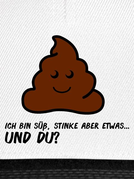 Freundliches Poo AA Comic Gesicht