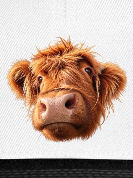 Highland Cow is watching
