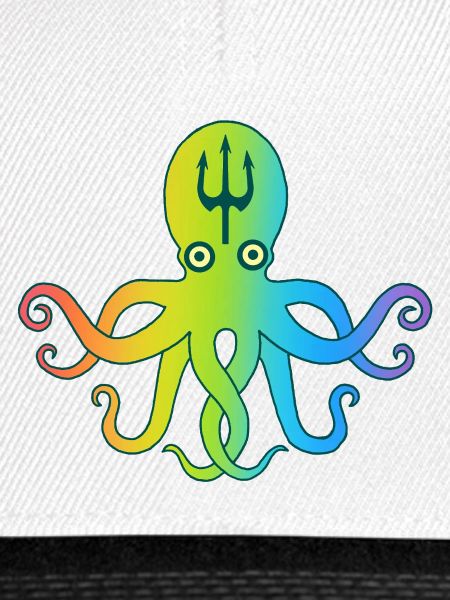 Mehrfarbiger Oktopus