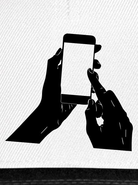 Smartphone in der Hand