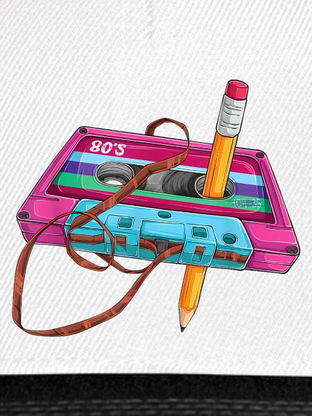 80er Kassette Stift