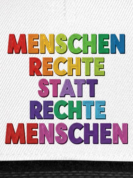 Menschenrechte statt rechte Menschen Statement
