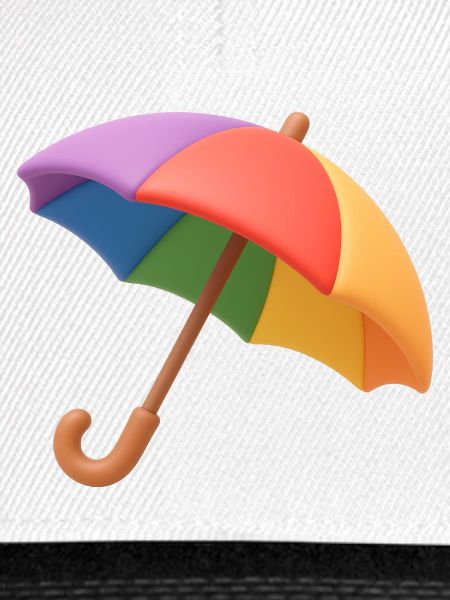 Regenbogen Schirm Muster