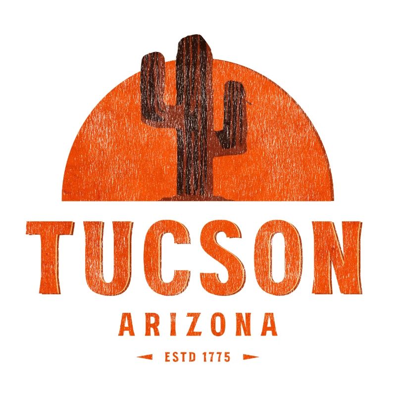 Tucson Sunset Cactus