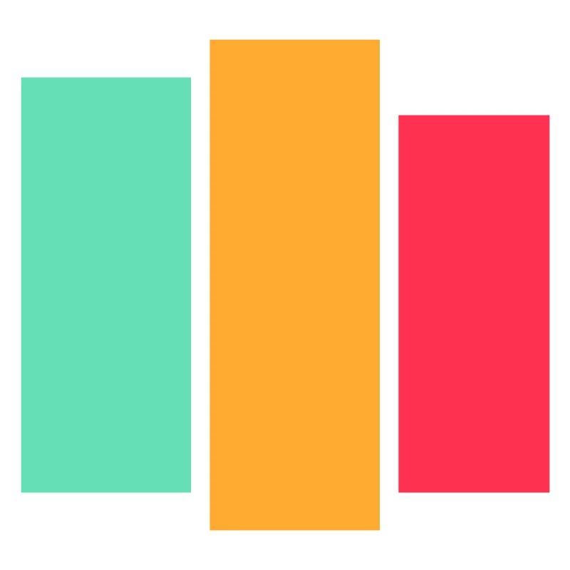 Tri Block Neon Palette