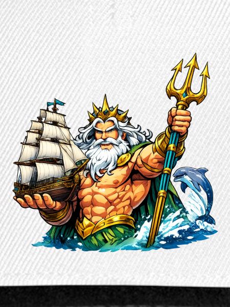 Neptun mit Seegelschiff