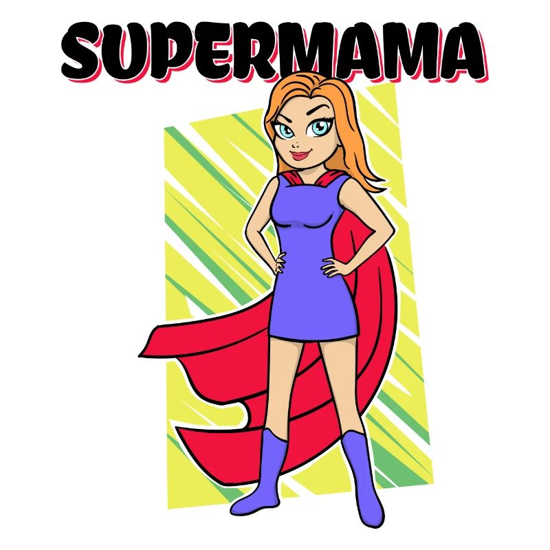 Supermama Beste Mutter Muttertag Statement Mama