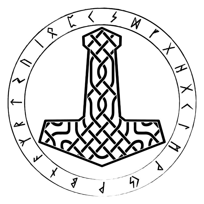 Mjöllnir Wikinger symbol