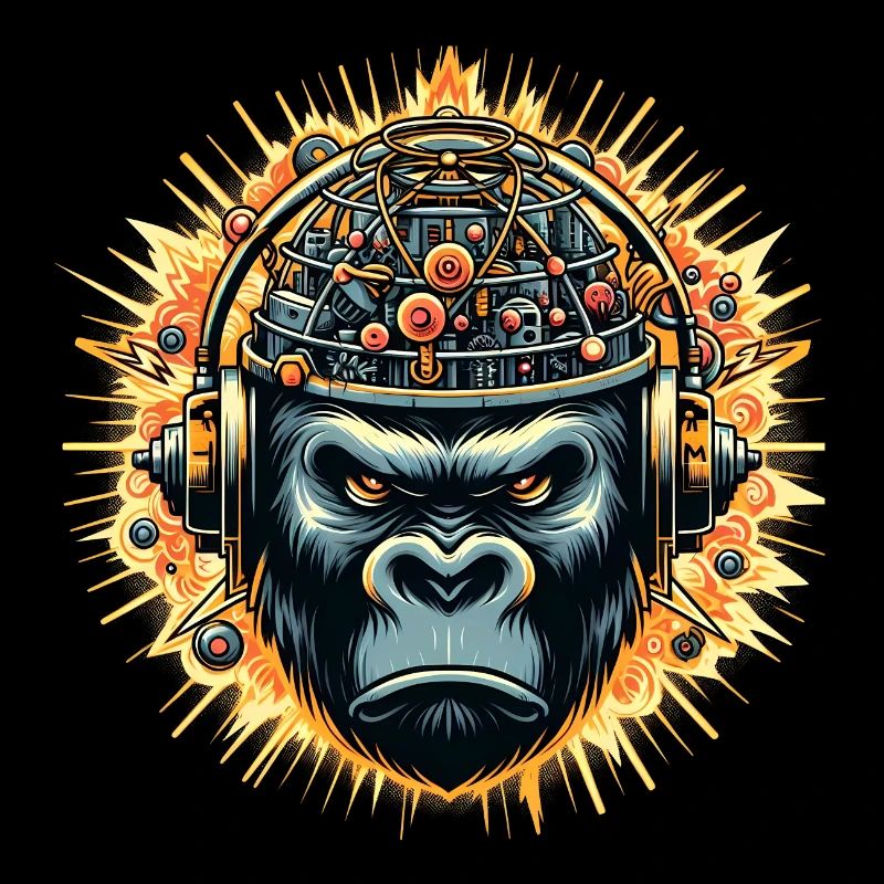 Gorilla Cybersound avec Techno Head