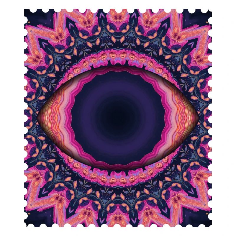 Psychedelic Eye Mandala