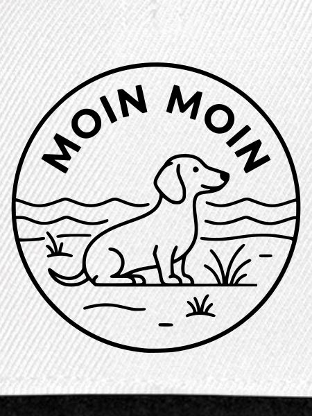 Moin Dackel Meer Badge