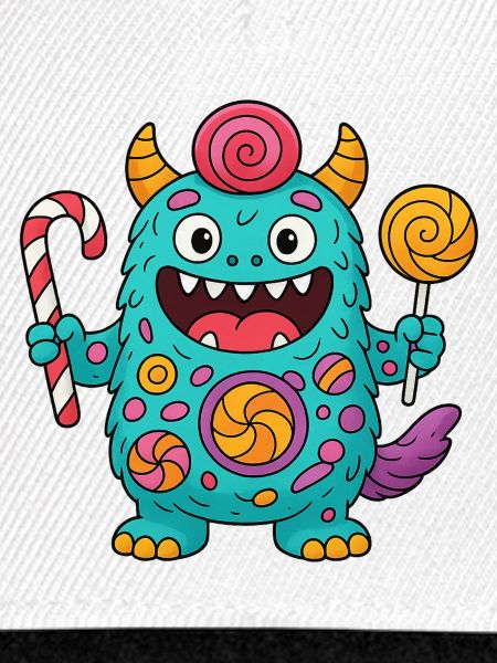 Niedliches Suessigkeiten Monster