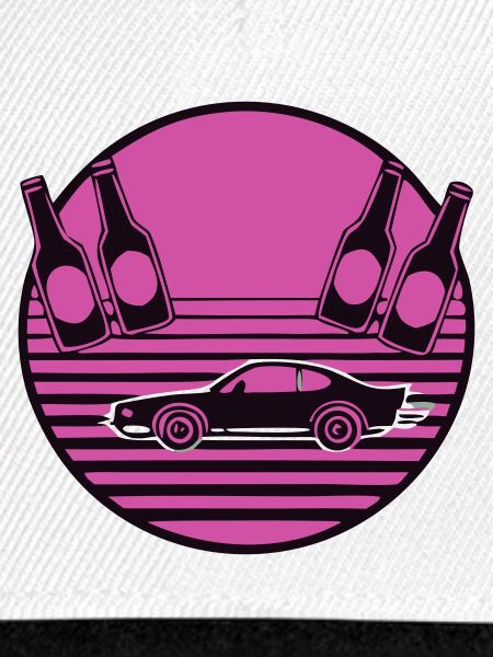 Retro Auto Bier Logo