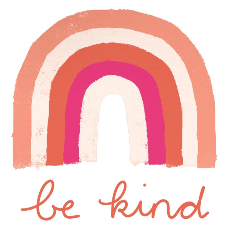 Be Kind Regenbogen