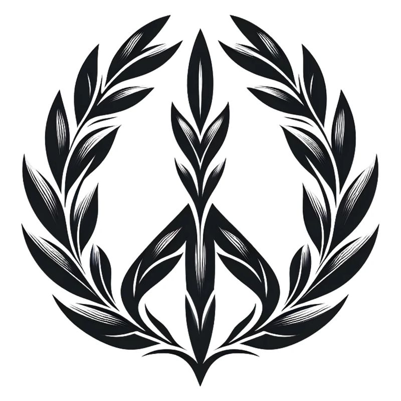 Laurel Wreath Peace