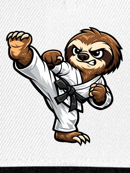 Faultier beim Karate