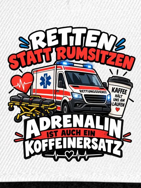 Retten statt Rumsitzen – Adrenalin Koffeinersatz