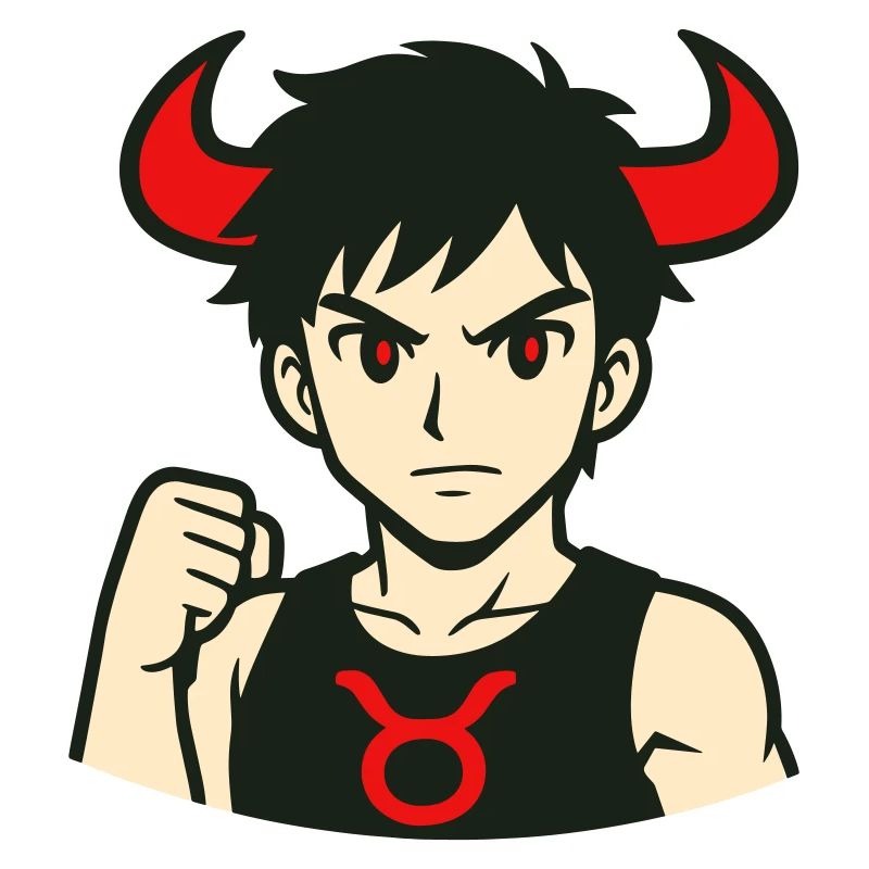 Dämon Taurus Anime Stil