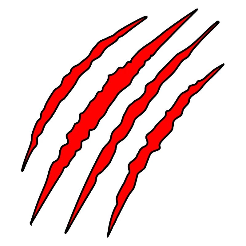 Scratch marks, Halloween