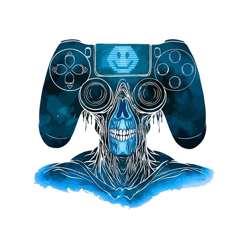 Gamer Video Game Controller Monster