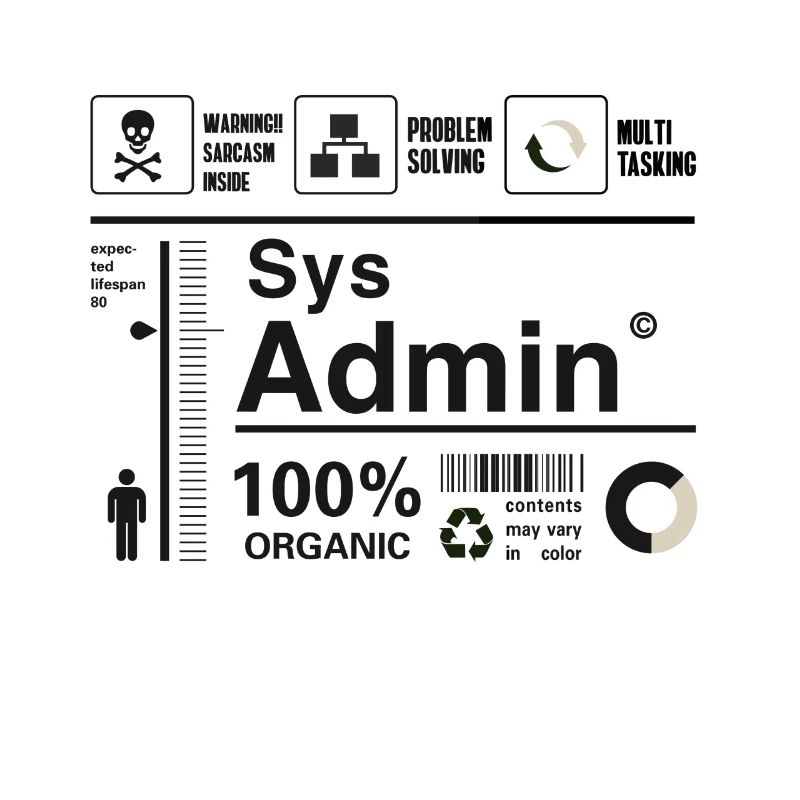 sys admin Computer Nerd pc Kit programmer Humor lo