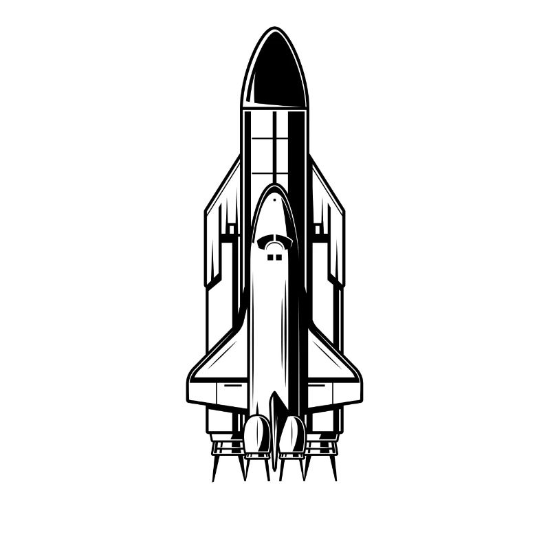 Rakete Space Shuttle Astronomie Astronom