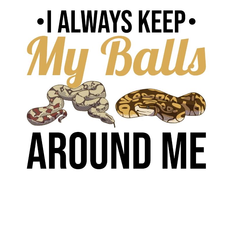 Funny Ball Python Snake