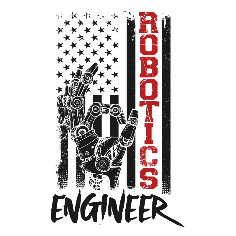 Robot Robotics Engineer American