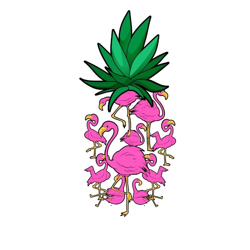 Flamingo Ananas