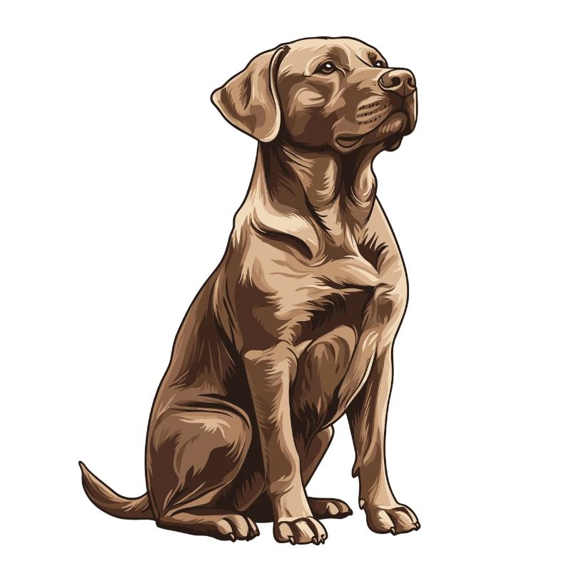 Brauner Labrador