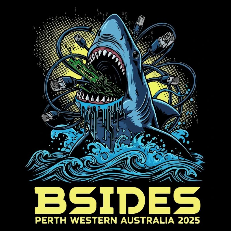 Shark bat BSIDES Perth 2025