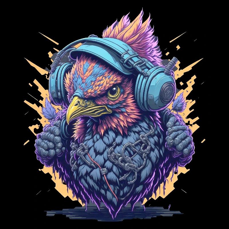 DJ mit Kopfhörer