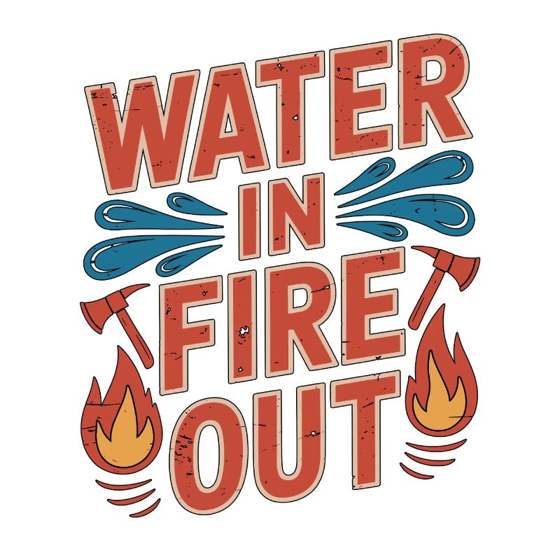 Fire Engineer Water In Fire Out Pump Operator