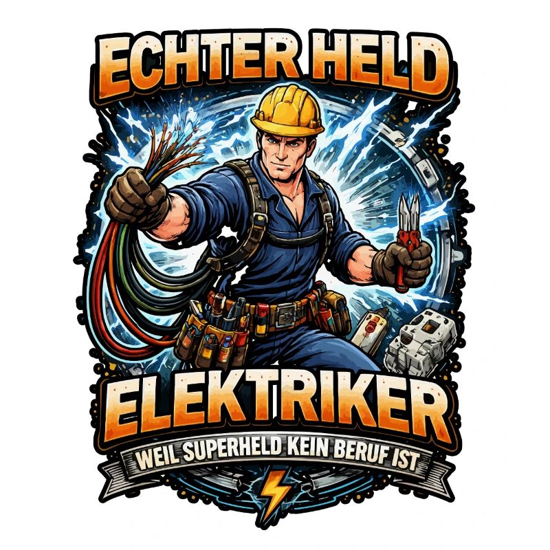 Echter Held Elektriker