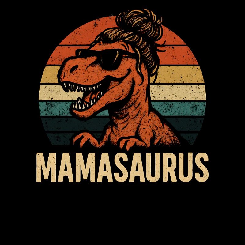 Mamasaurus Mama Mutter Geschenkidee Humor Lustig