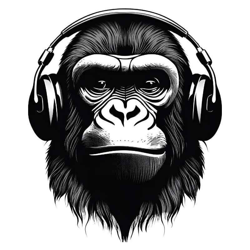 Gorilla, Primat, Affe
