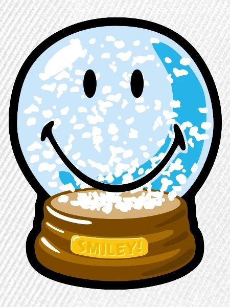 Smiley Snow Globe