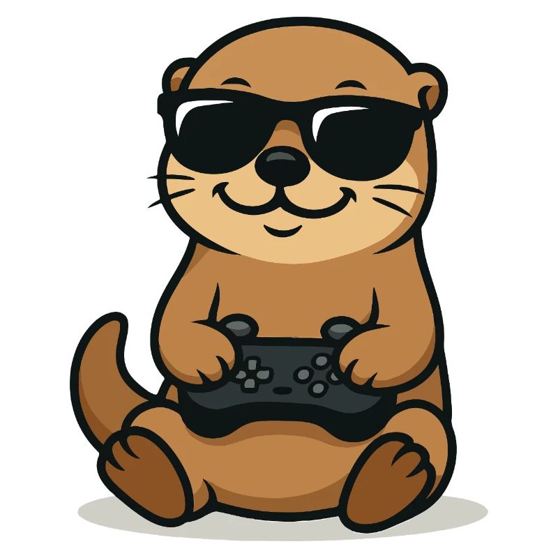 Gaming Otter Vibes