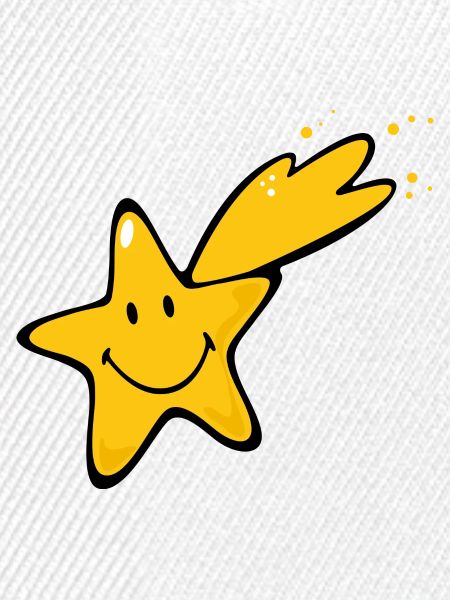 Smiley Shooting Star